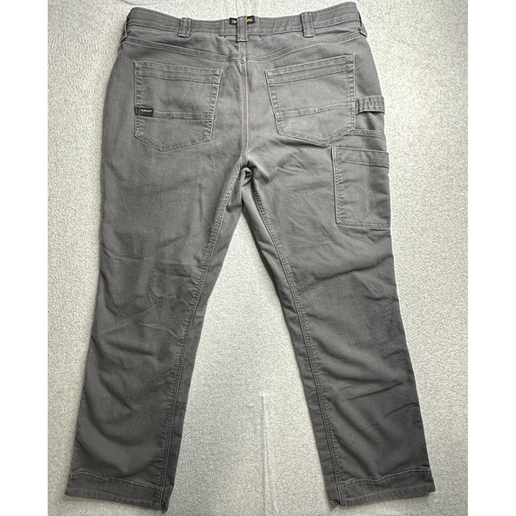 Ariat Rebar M4 Low Rise Boot Pants Mens 38x36 Gray Workwear Utility Stretch